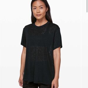 Lululemon all yours tee - size 4